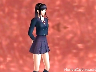 Hot anime cutie enjoys fucking - 5 min