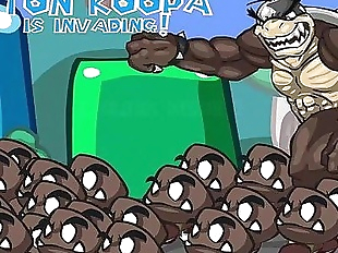 Mario is missing! Hentai Game - 9 min