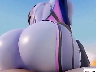 Compilation SFM Overwatch Dva and widow. Try not..