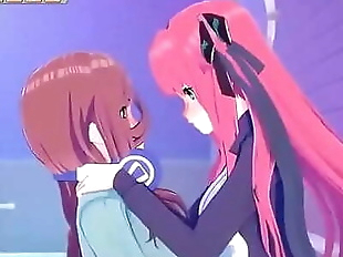 Miku x Nino Yuri session 2 min